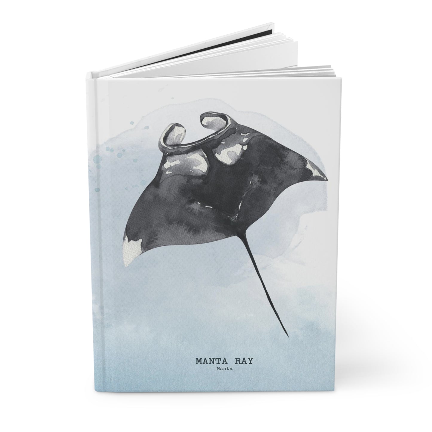 Manta Ray Hardcover Journal