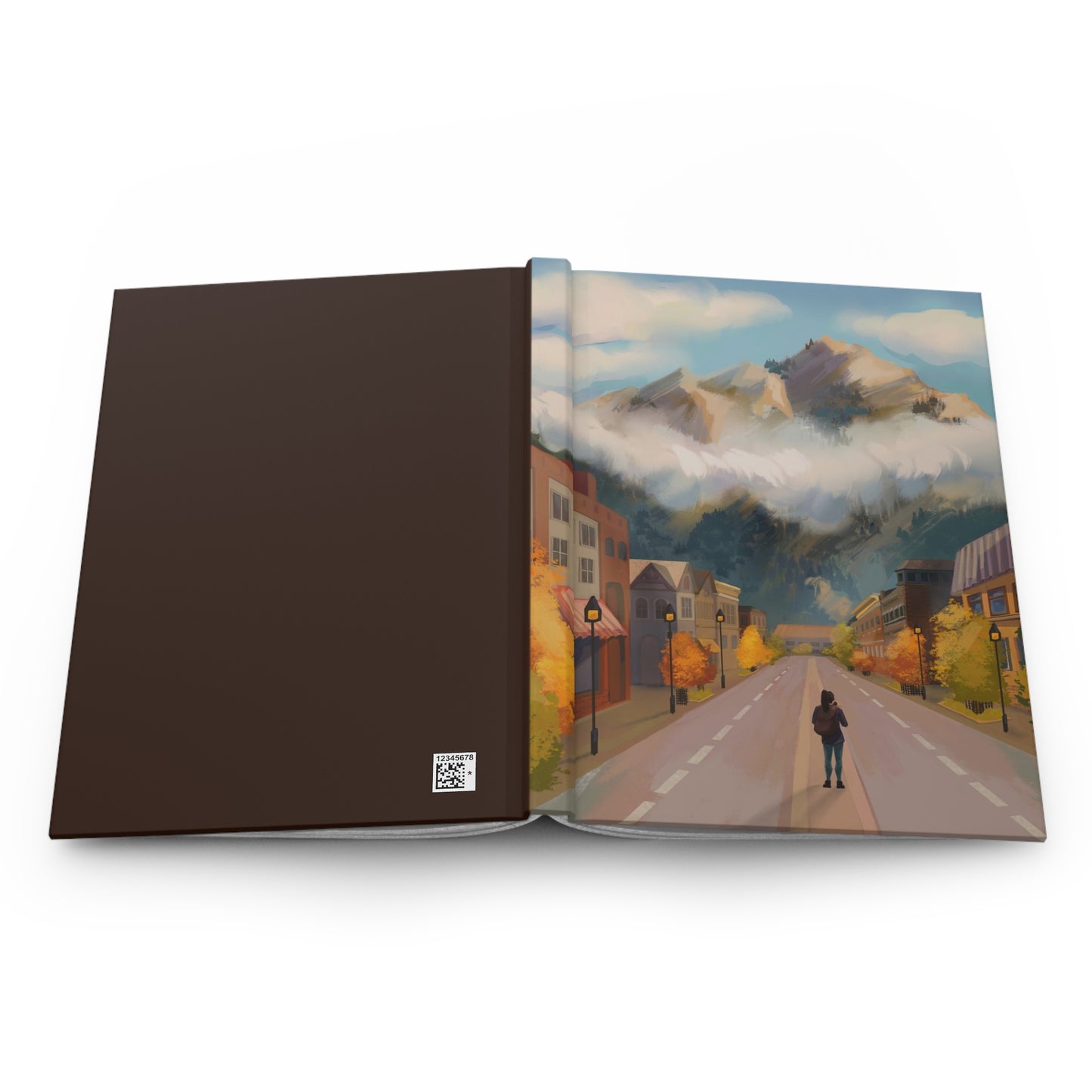 Banff Town Hardcover Journal