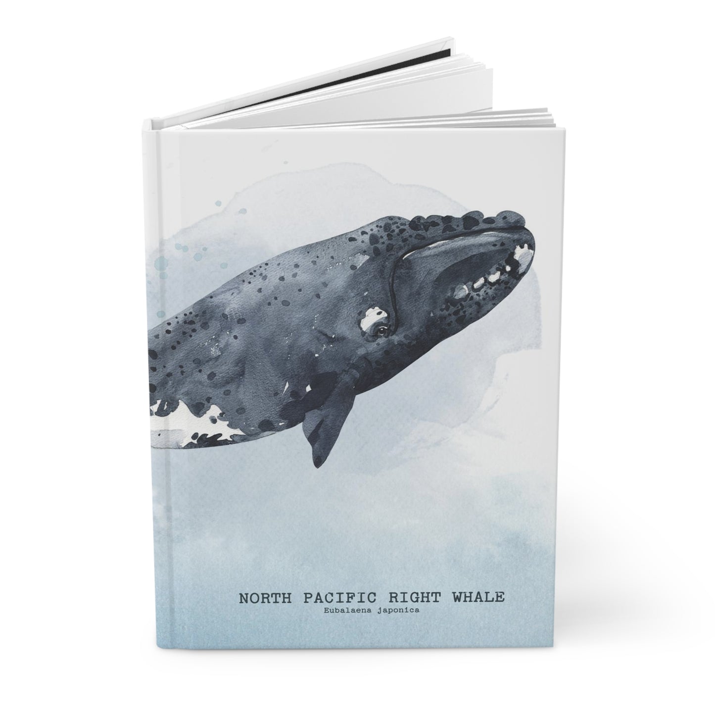 North Pacific Right Whale Hardcover Journal