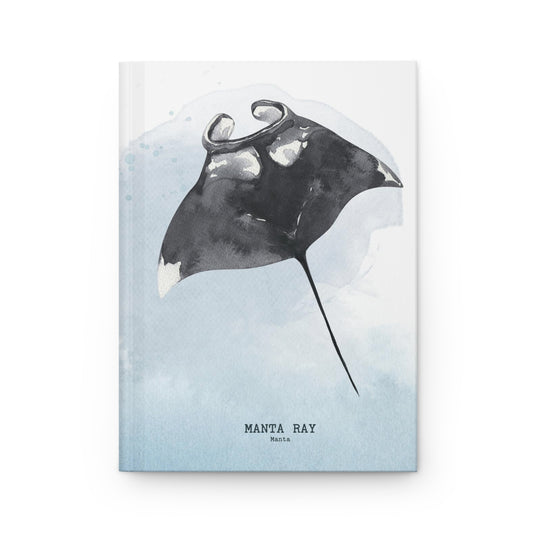 Manta Ray Hardcover Journal