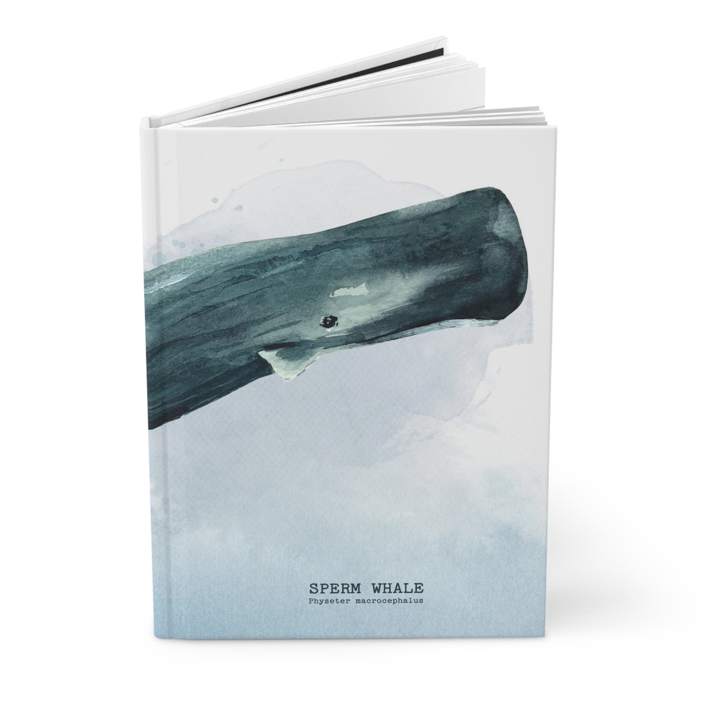 Sperm Whale Hardcover Journal