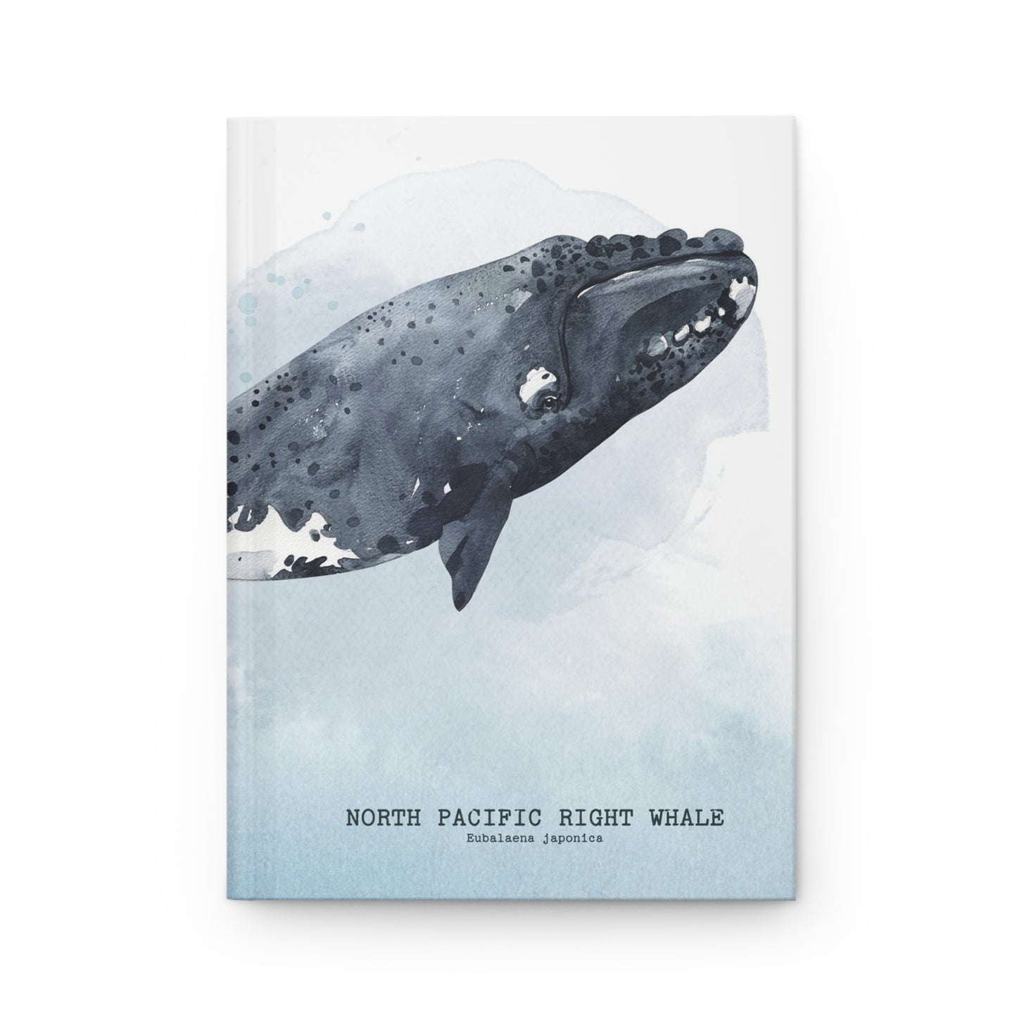 North Pacific Right Whale Hardcover Journal