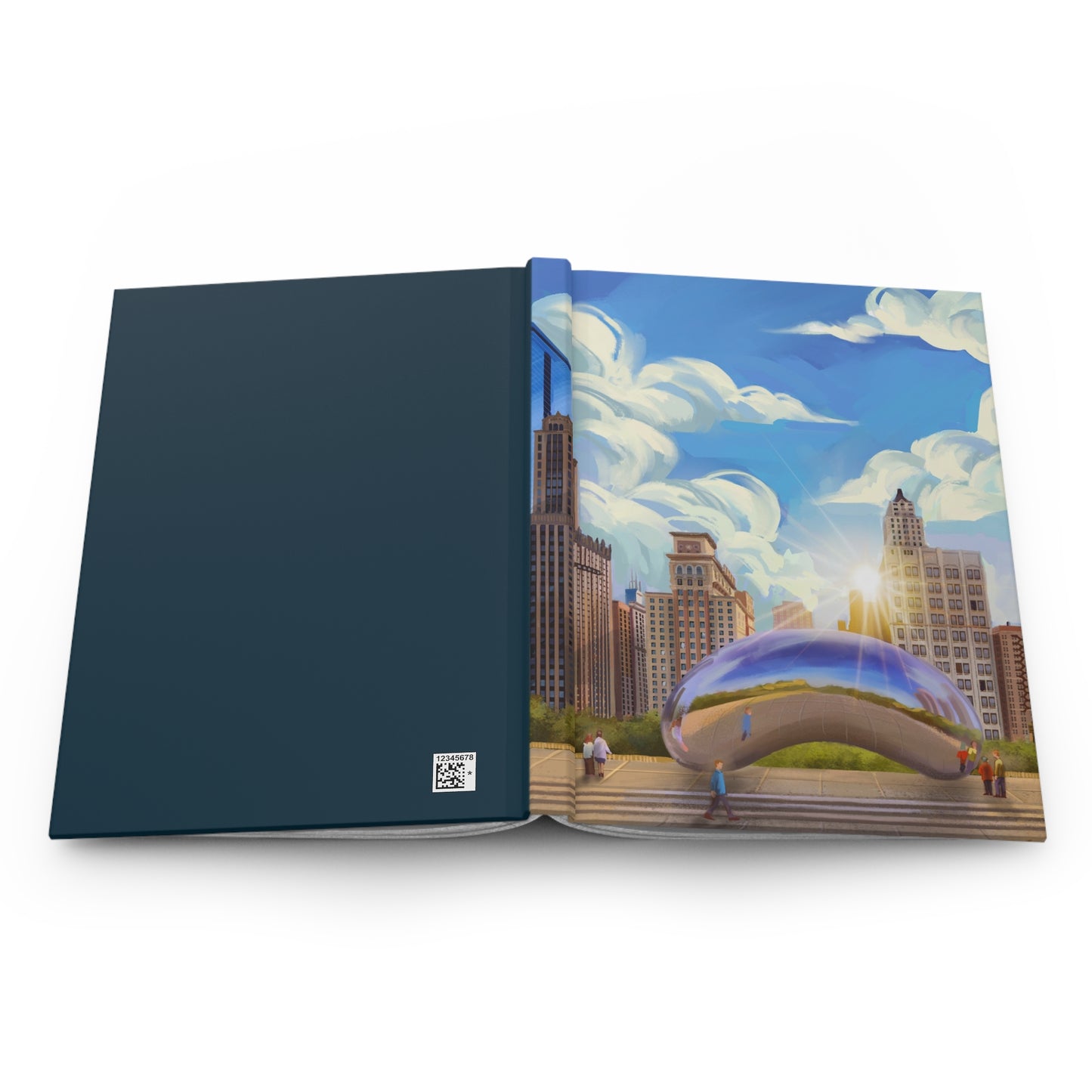Millennium Park, Chicago Hardcover Journal