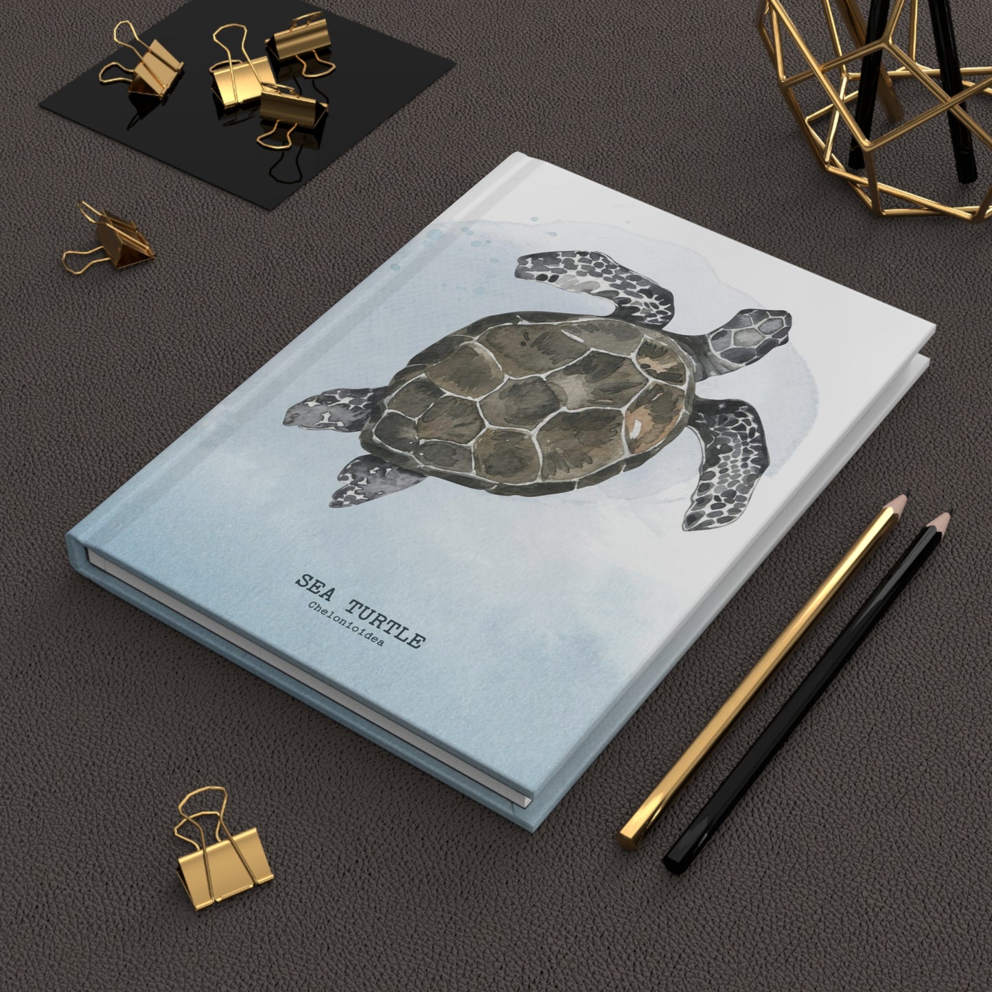 Sea Turtle Hardcover Journal