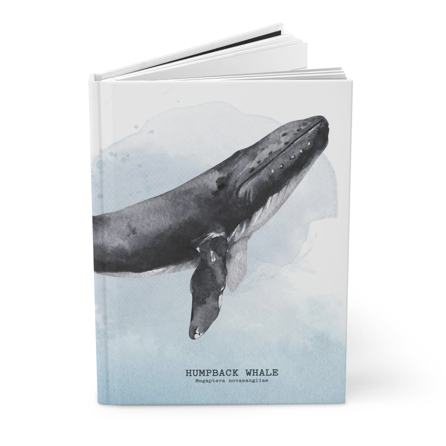 Humpback Whale Hardcover Journal