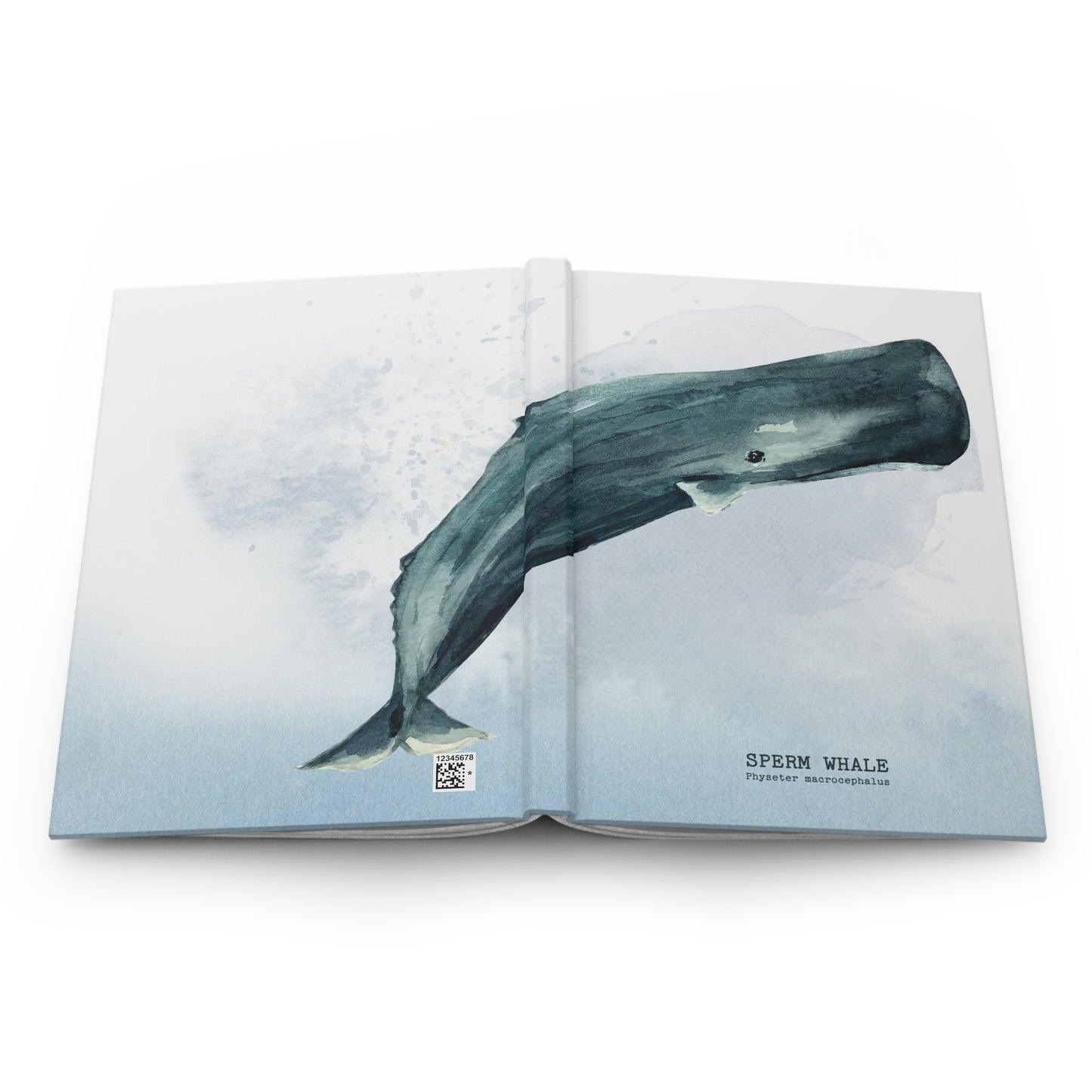 Sperm Whale Hardcover Journal