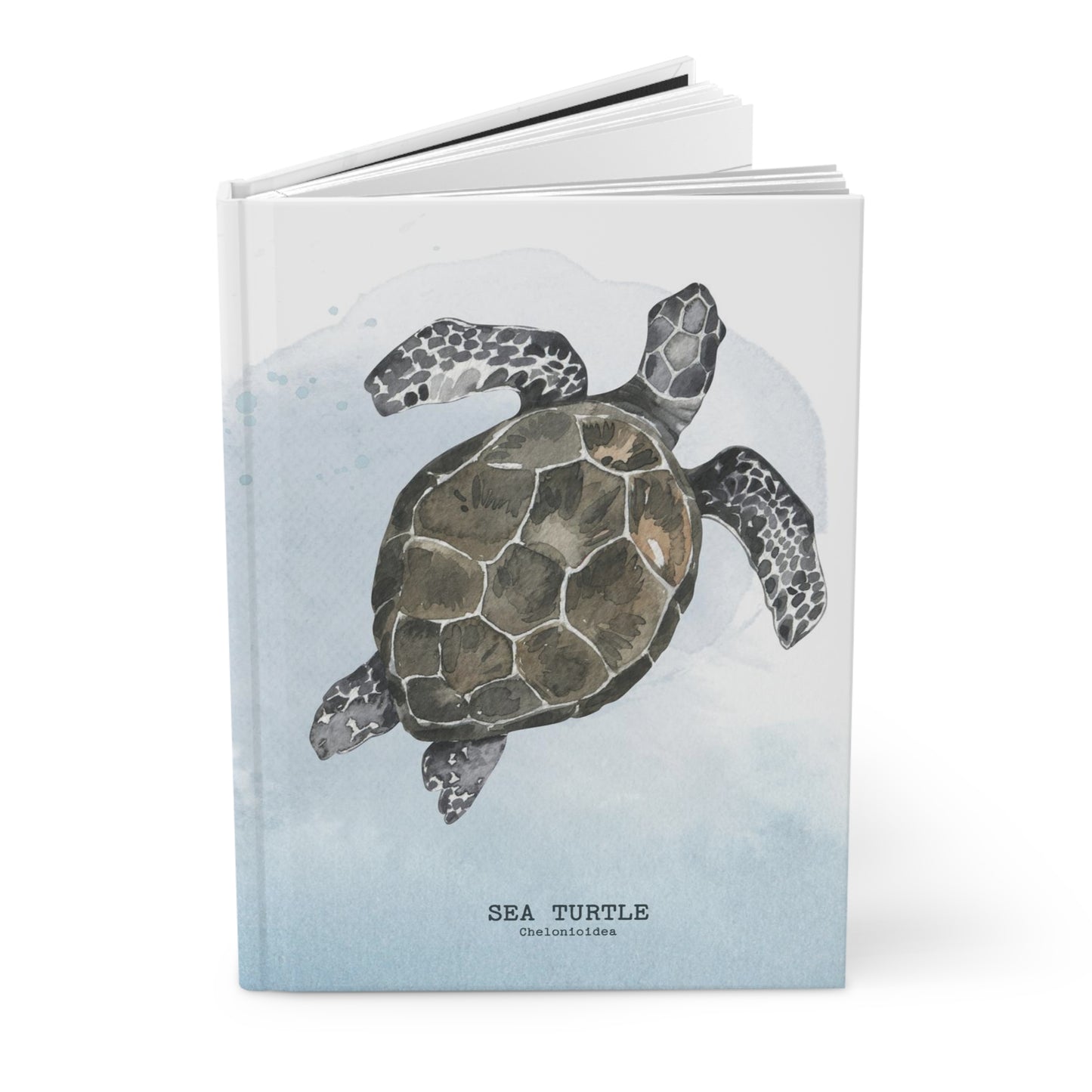 Sea Turtle Hardcover Journal