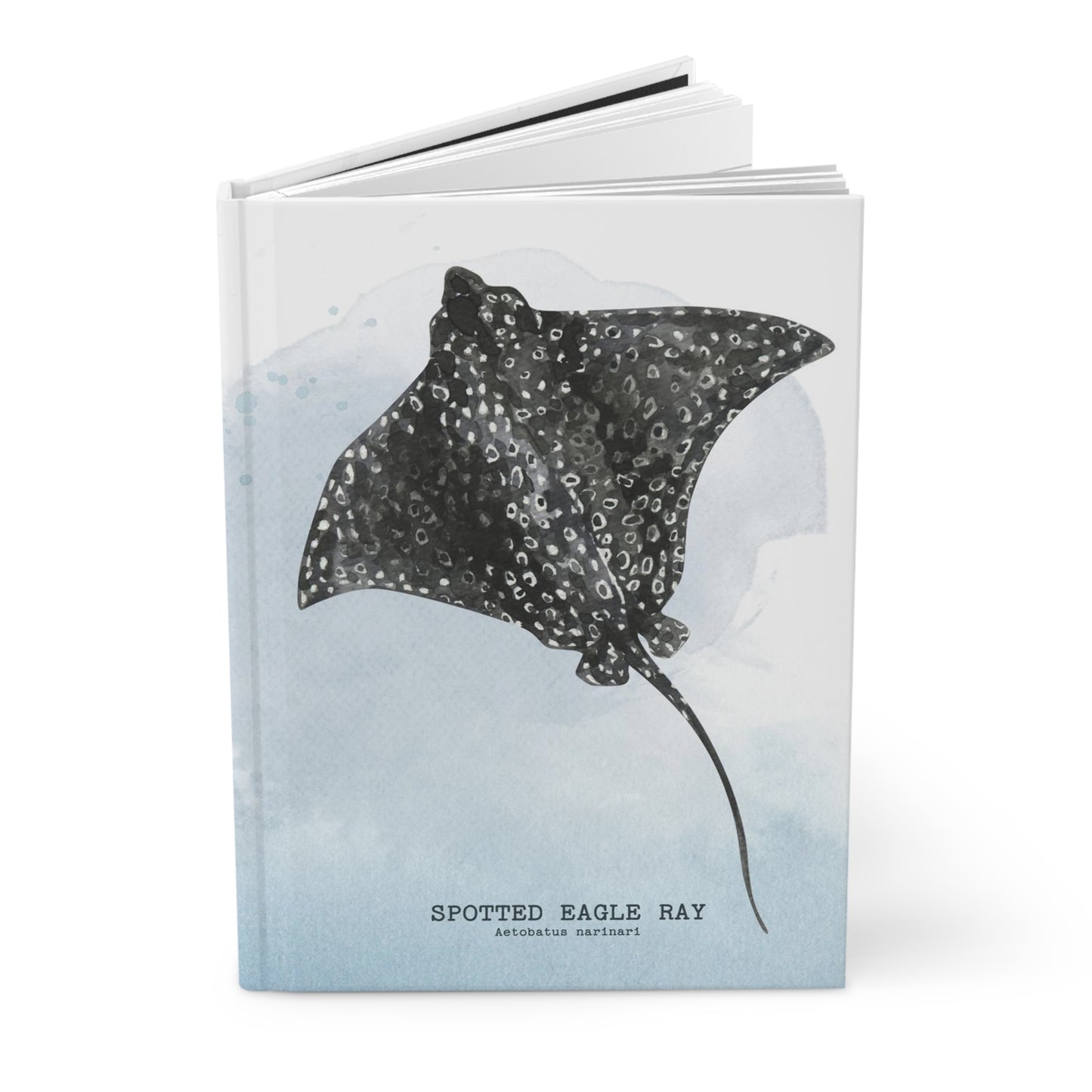 Spotted Eagle Ray Hardcover Journal
