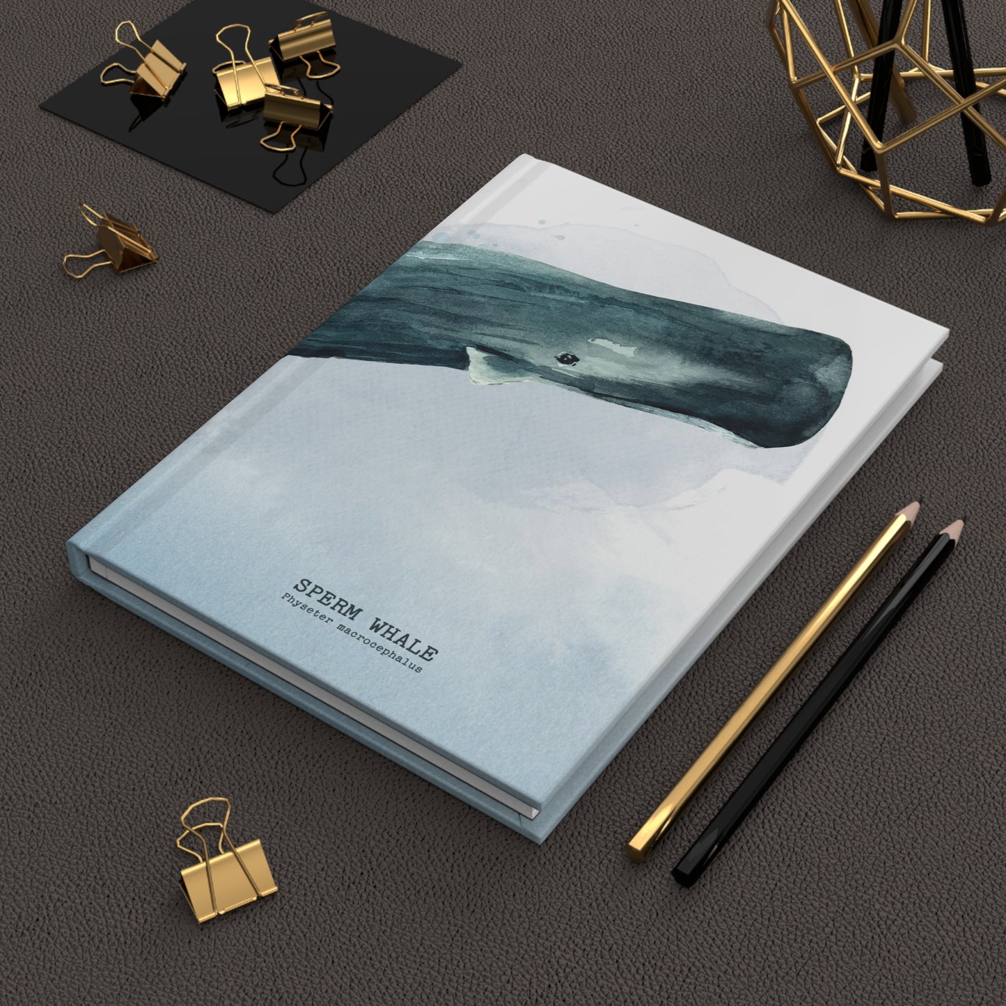 Sperm Whale Hardcover Journal