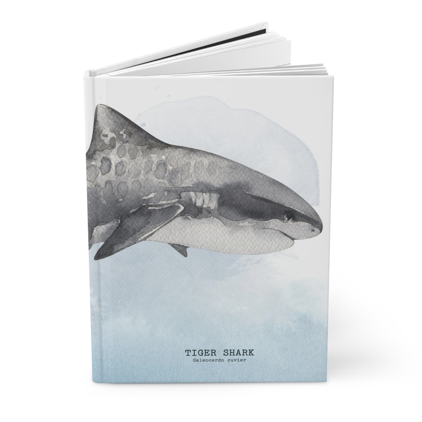 Tiger Shark Hardcover Journal