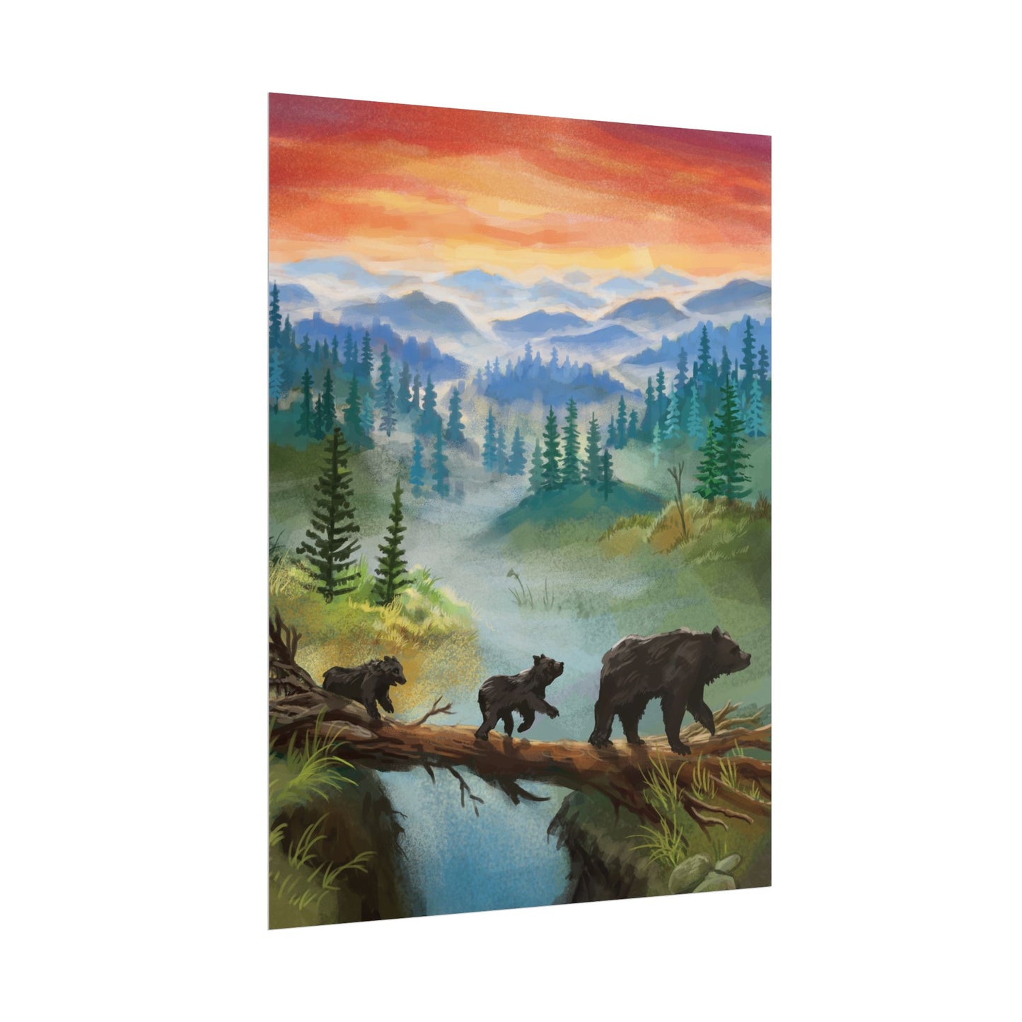 Great Smoky Mountains National Park Poster