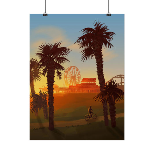 Santa Monica Pier Poster