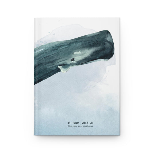 Sperm Whale Hardcover Journal