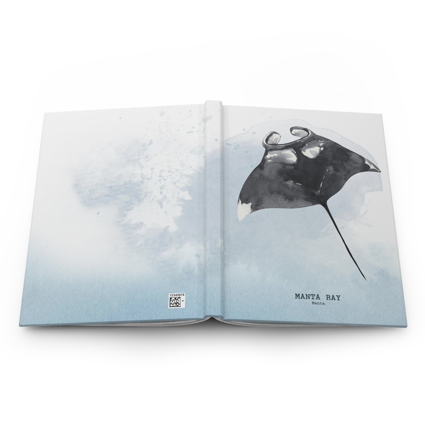 Manta Ray Hardcover Journal