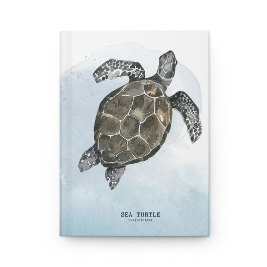 Sea Turtle Hardcover Journal