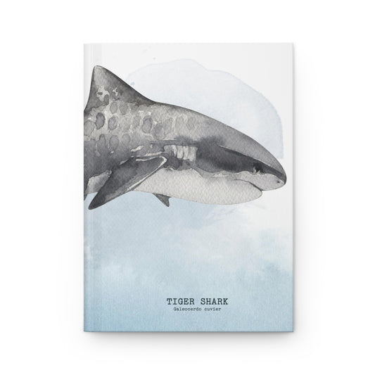 Tiger Shark Hardcover Journal