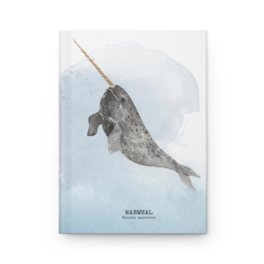 Narwhal Hardcover Journal