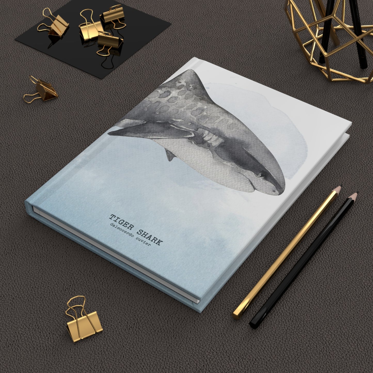 Tiger Shark Hardcover Journal
