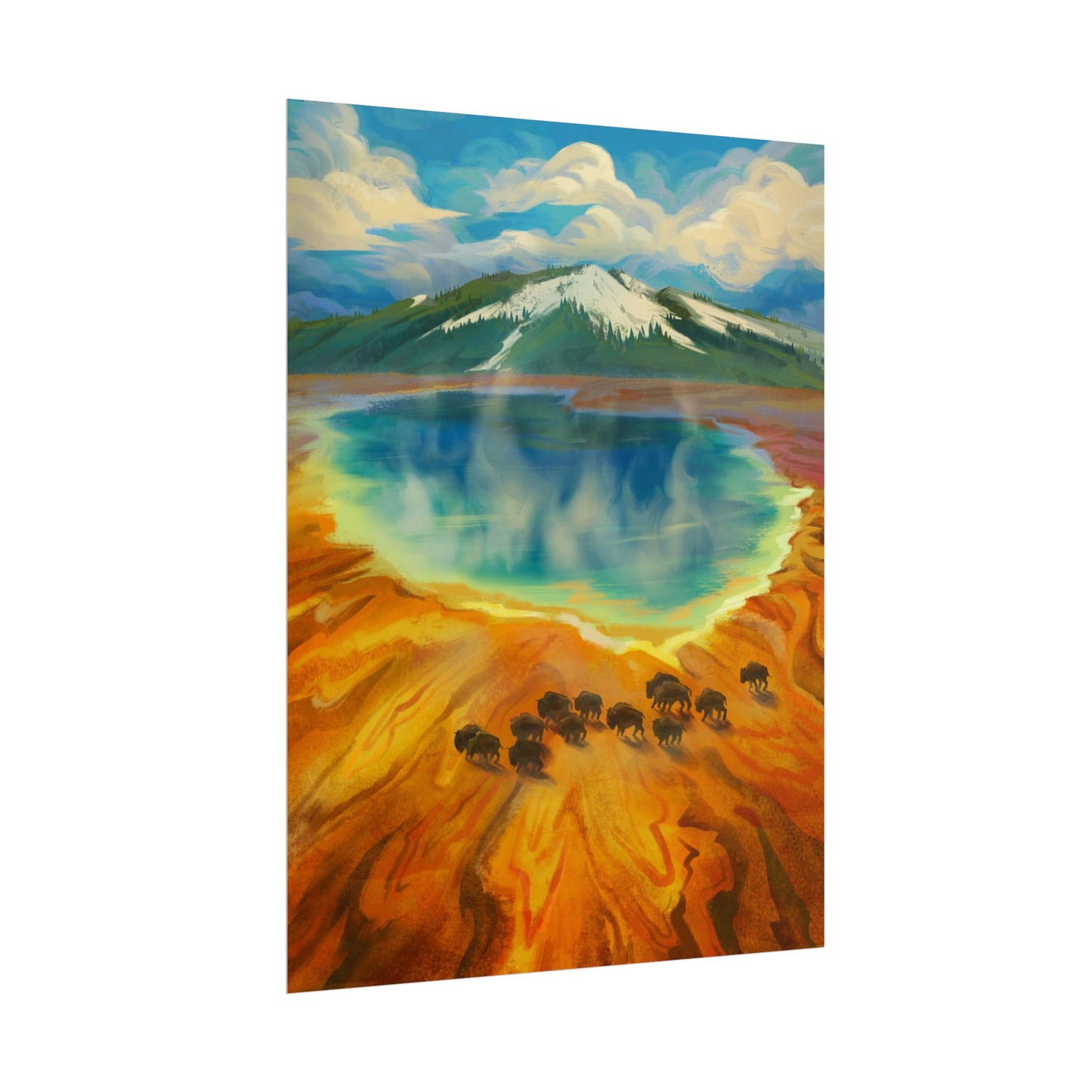 Yellowstone National Park Poster