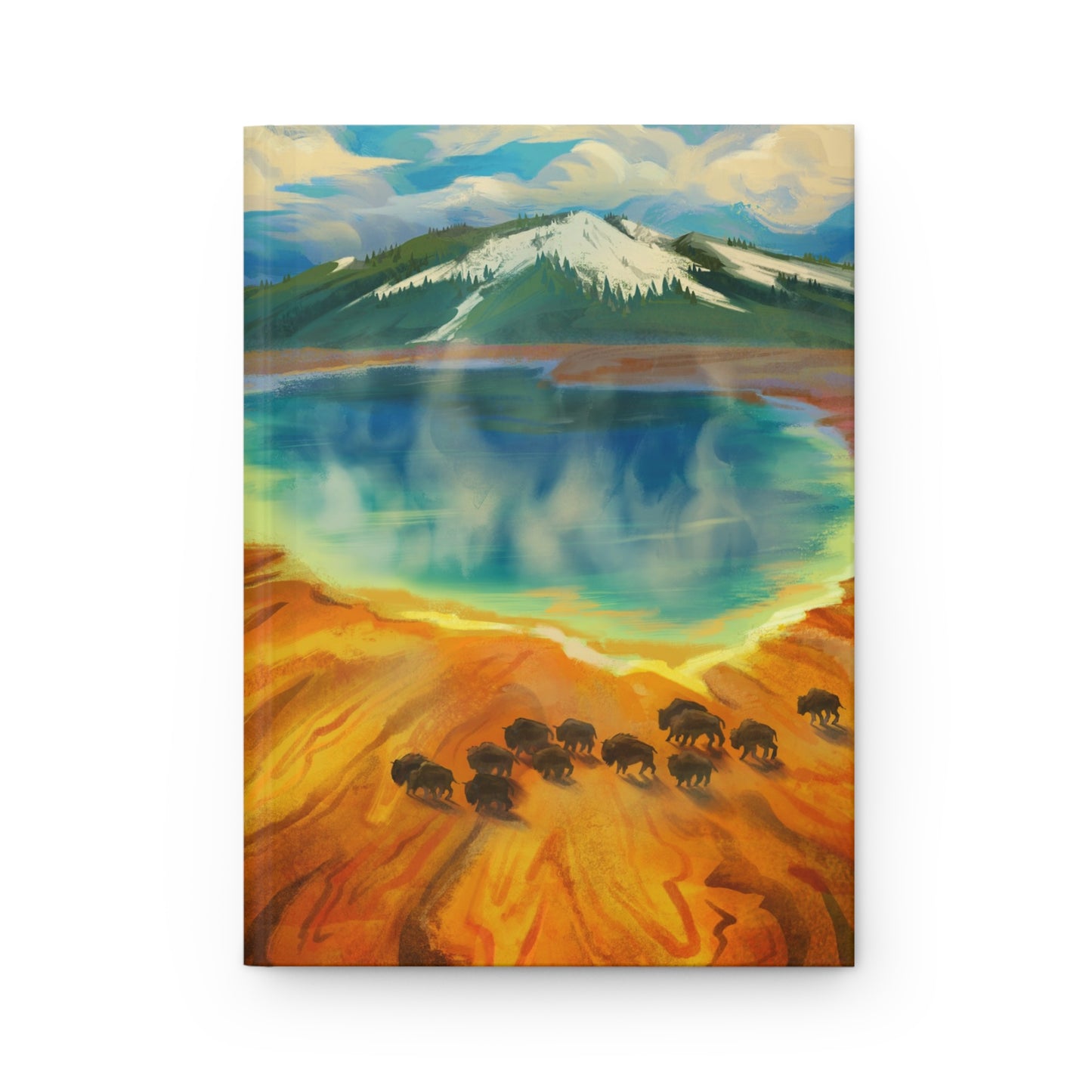 Yellowstone National Park Hardcover Journal