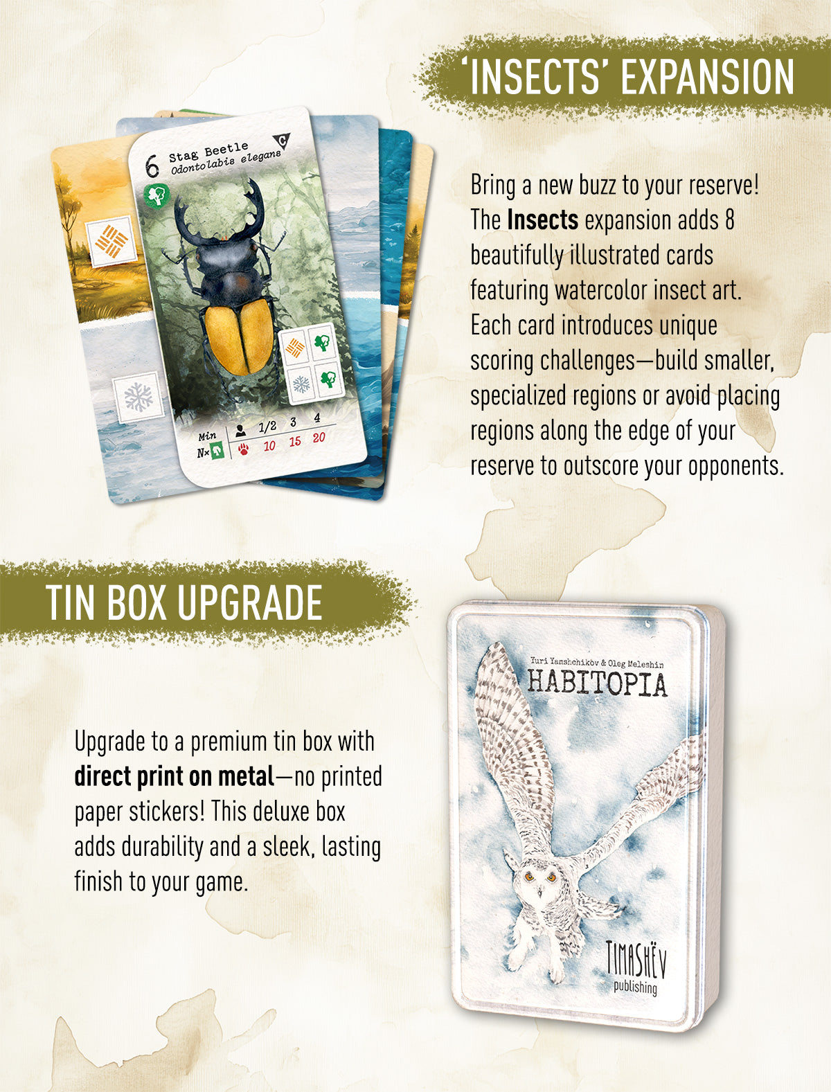 Habitopia Game + Upgrades (Retailers)