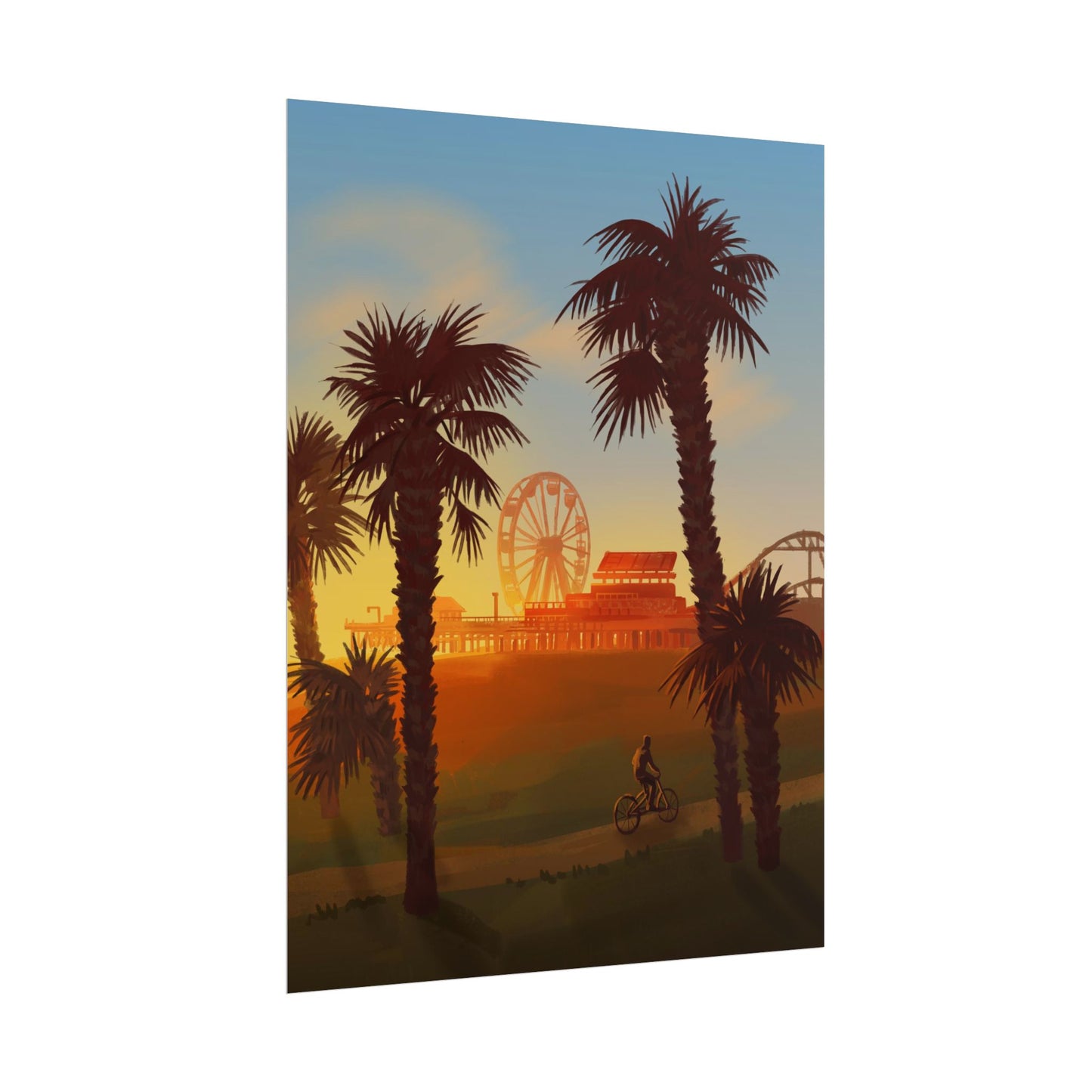 Santa Monica Pier Poster