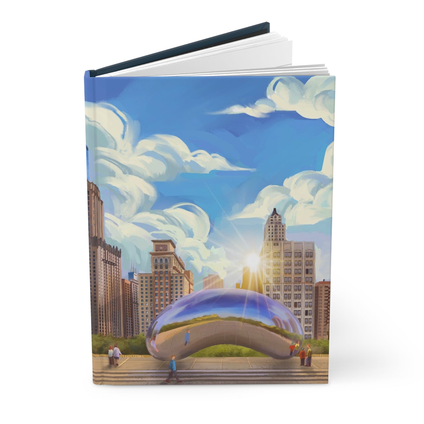 Millennium Park, Chicago Hardcover Journal