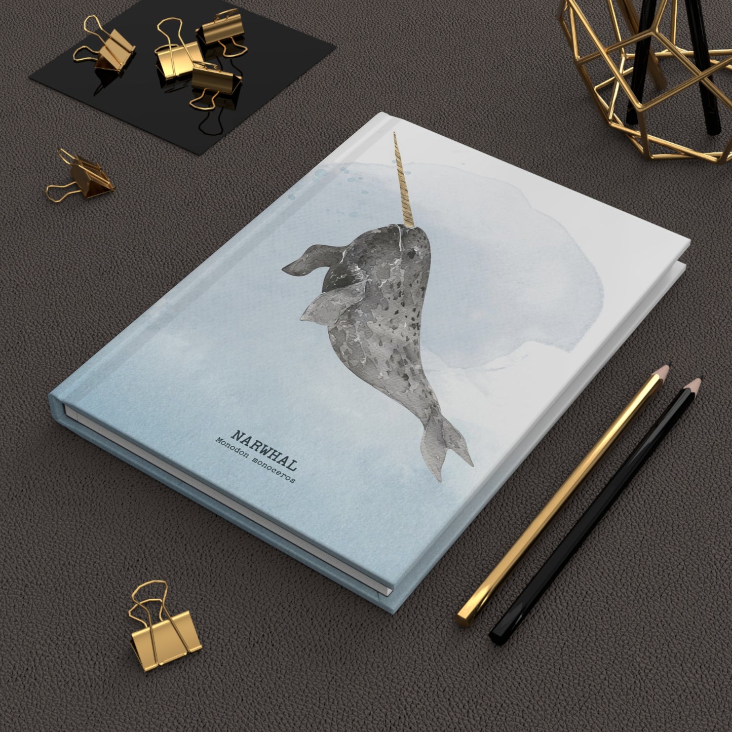 Narwhal Hardcover Journal