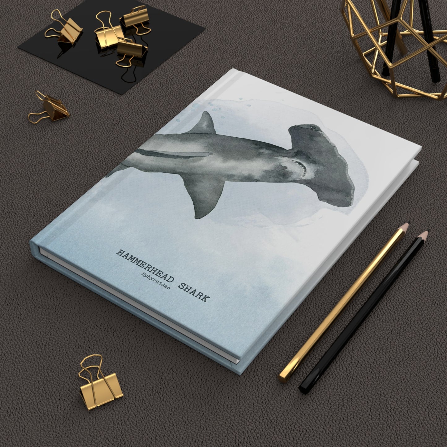 Hummerhead Shark Hardcover Journal