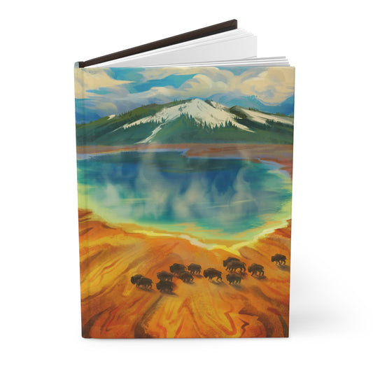 Yellowstone National Park Hardcover Journal