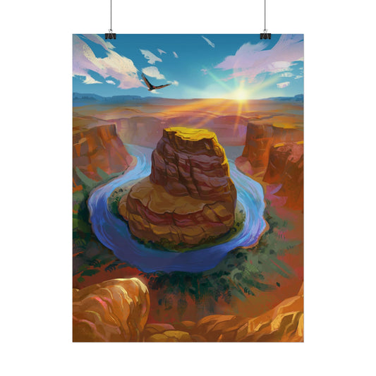 Horseshoe Bend Poster